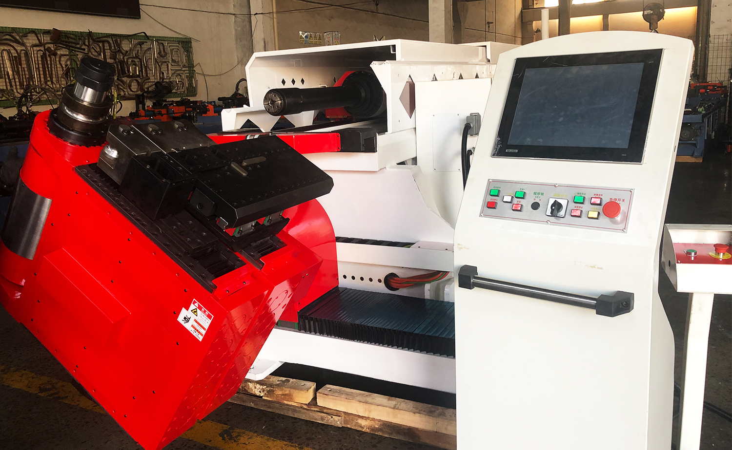 ماكينة ثني الأنابيب ذات الرأس الدوار CNC- ثنائية الاتجاه ماكينة ثني الأنابيب ذات الرأس الدوار CNC- ثنائية الاتجاه